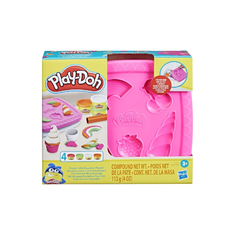 Hasbro Play-Doh - Create And Go Cupcakes Playsets F7527 (F6914)