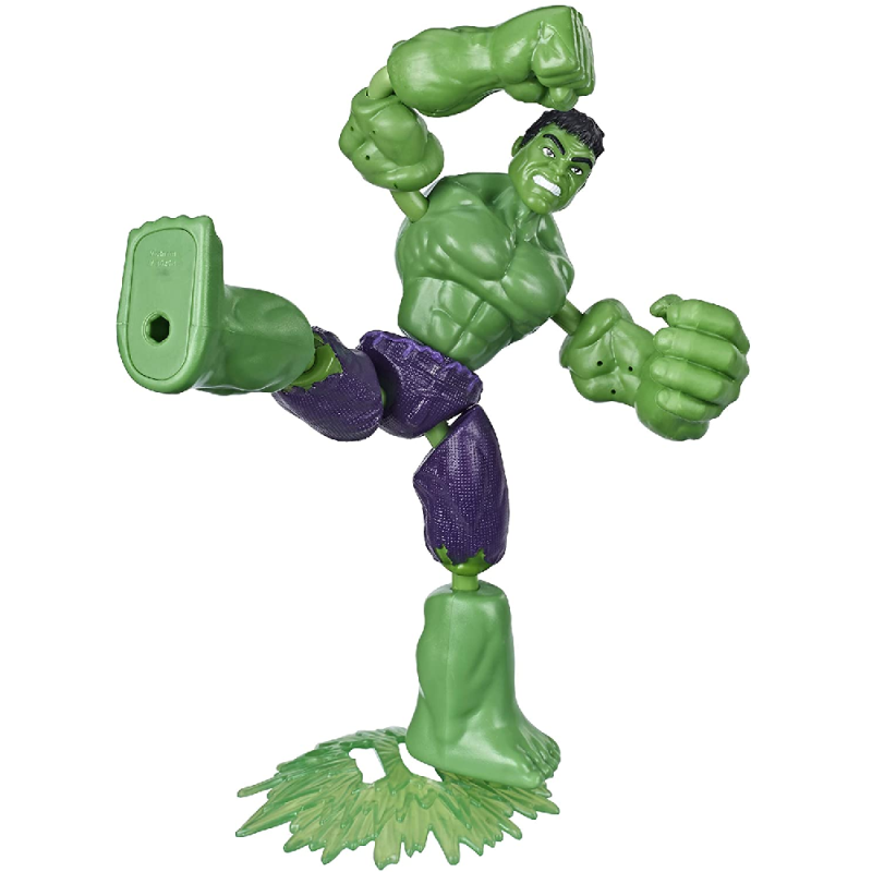 Hasbro - Marvel Avengers, Bend And Flex, Hulk E7871 (E7377)