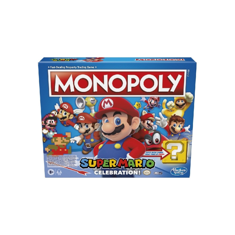 Hasbro - Επιτραπέζιο - Monopoly, Super Mario Celebration E9517