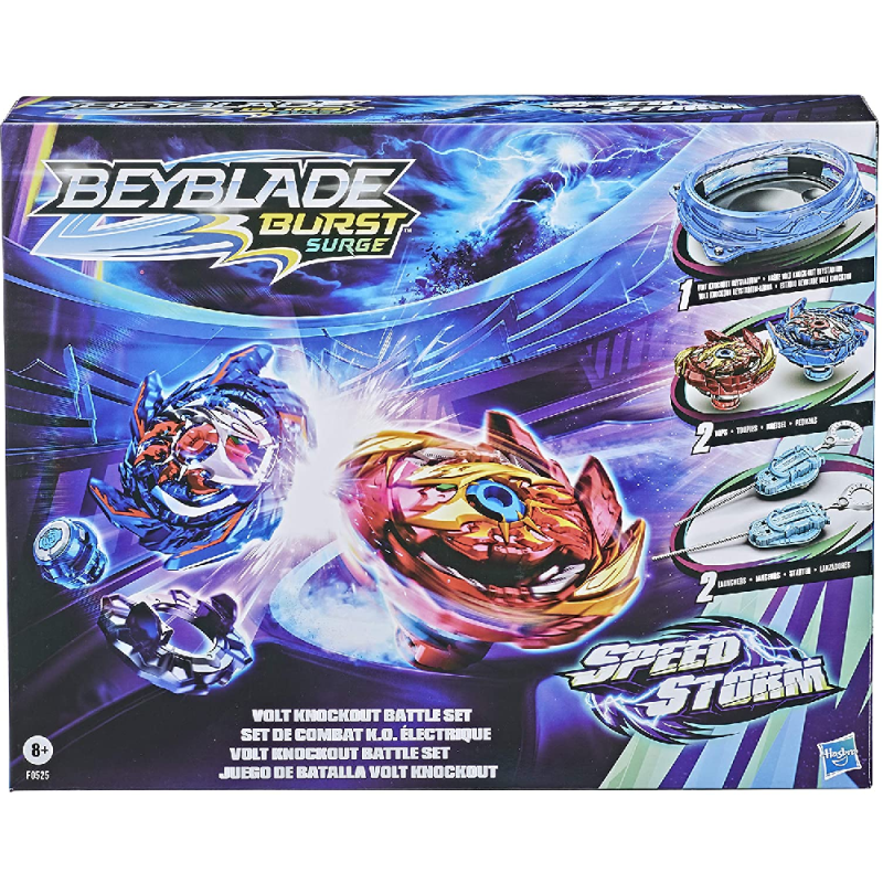 Hasbro Beyblade - Speedstorm Volt Knockout Battle Set F0525