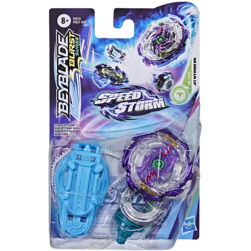 Hasbro Beyblade - Burst Surge Speedstorm, Jet Wyvron W6 F0572 (F0527)