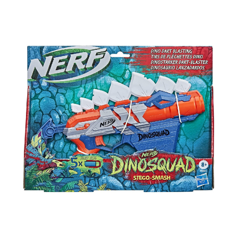Hasbro Nerf - Dinosquad Stego-Smash Dino Dart-Blaster F0805