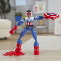 Hasbro - Marvel Avengers, Bend And Flex, Captain America F0971 (E7377)