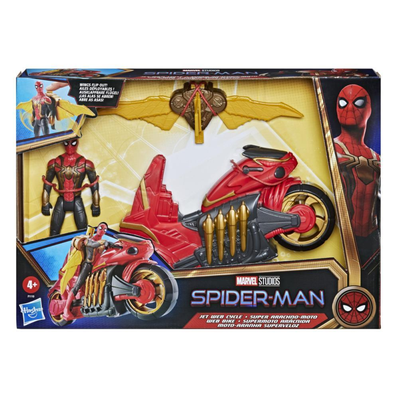 Hasbro - Marvel Spider-Man, Jet Web Cycle F1110