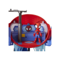 Hasbro - Marvel Spidey And His Amazing Friends, Web-Quarters Playset With Lights, Sounds, Vehicle F1461