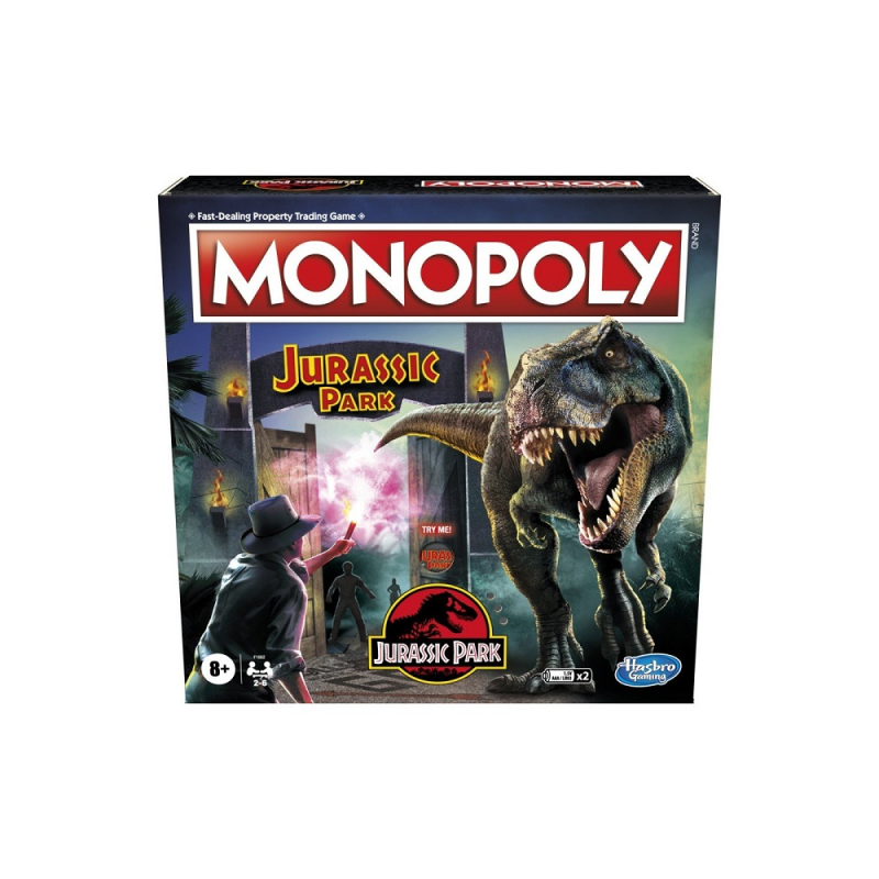 Hasbro - Επιτραπέζιο - Monopoly, Jurassic Park F1662