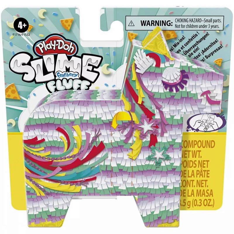 Hasbro Play-Doh - Slime Whimsical Fluff, Unicorn F1716 (F1532)
