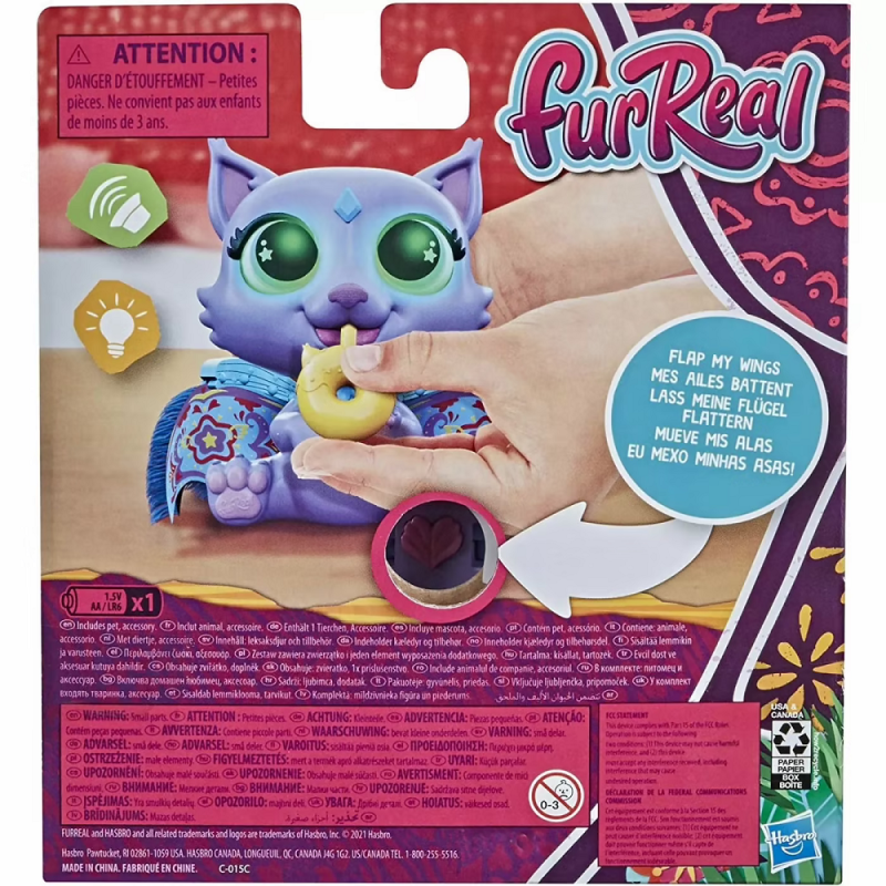 Hasbro FurReal - Flitter The Kitten Color-Change F1827 (F1545)
