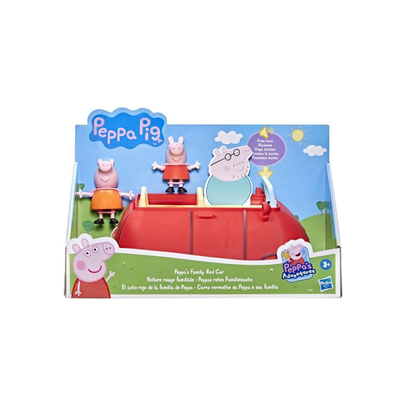 Hasbro - Peppa Pig, Peppa's Adventures, Peppa's Family Red Car F2184