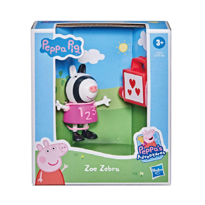 Hasbro - Peppa Pig, Adventures Fun Friends, Figure Zoe Zebra F2207 (F2179)