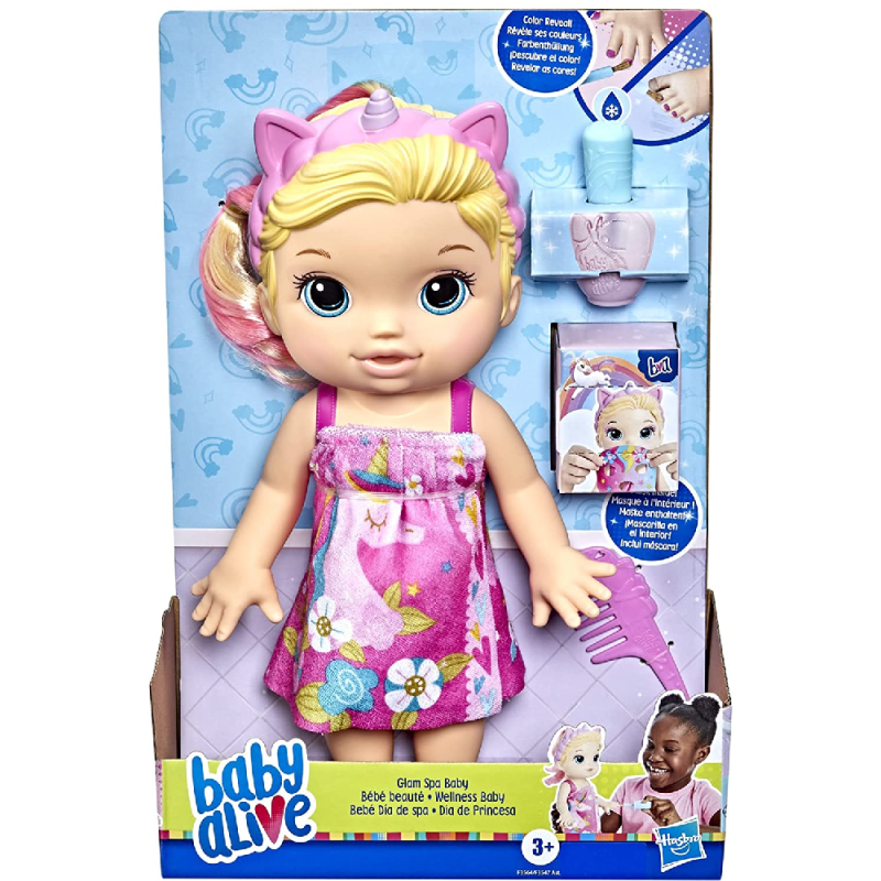 Hasbro Baby Alive - Glam Spa Baby F3564 (F3547)