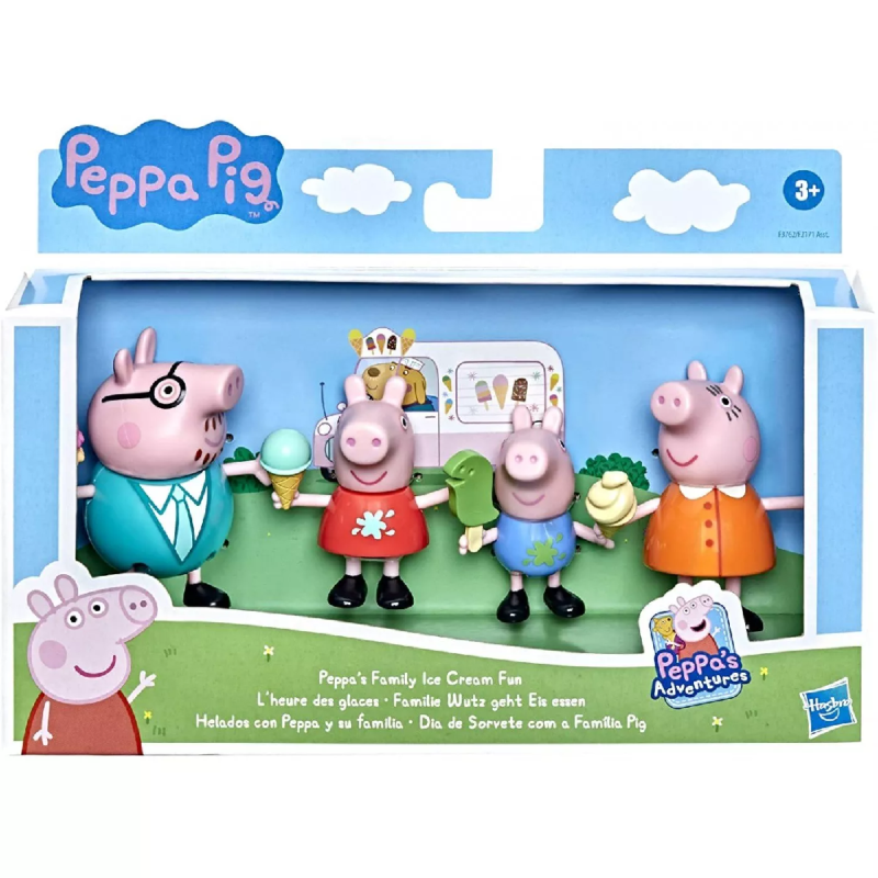 Hasbro - Peppa Pig, Peppa΄s Family Ice Cream Fun F3762 (F2171)