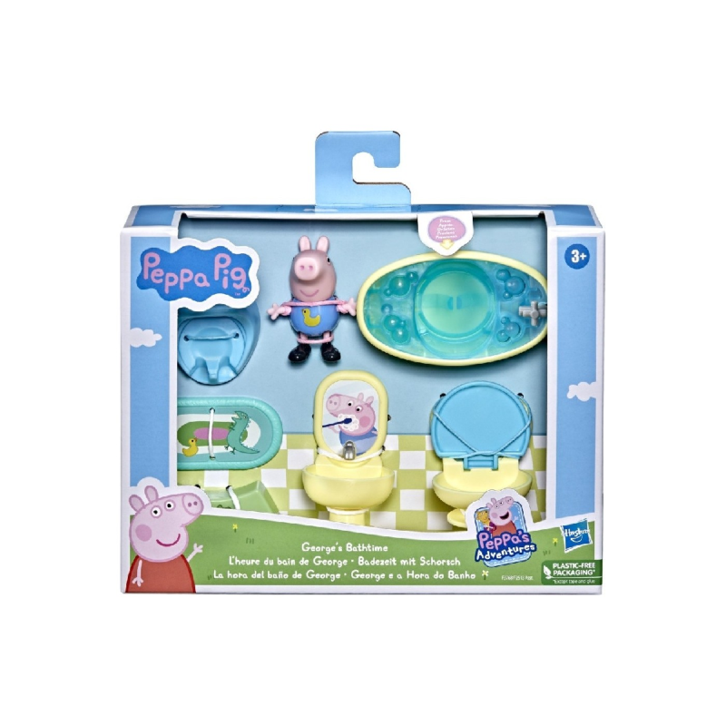 Hasbro - Peppa Pig, Peppa's Adventures, George's Bathtime F3768 (F2513)