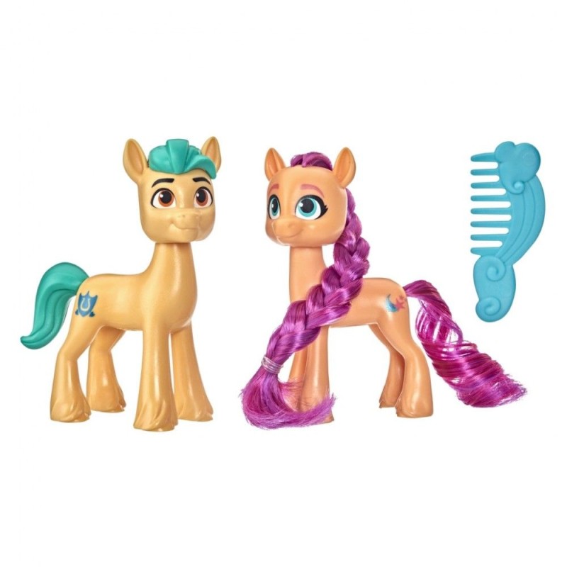 Hasbro My Little Pony - Movie Fun Friends, Sunny Starscout, Hitch Trailblaizer F3800 (F3780)