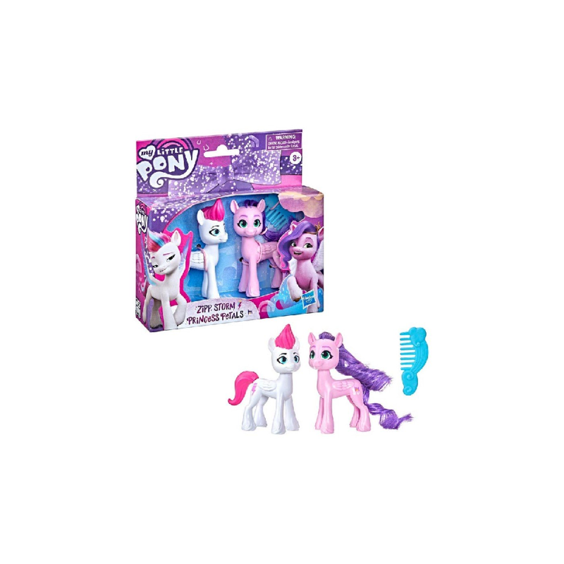Hasbro My Little Pony - Movie Fun Friends, Zipp Storm-Princess Petals F3801 (F3780)