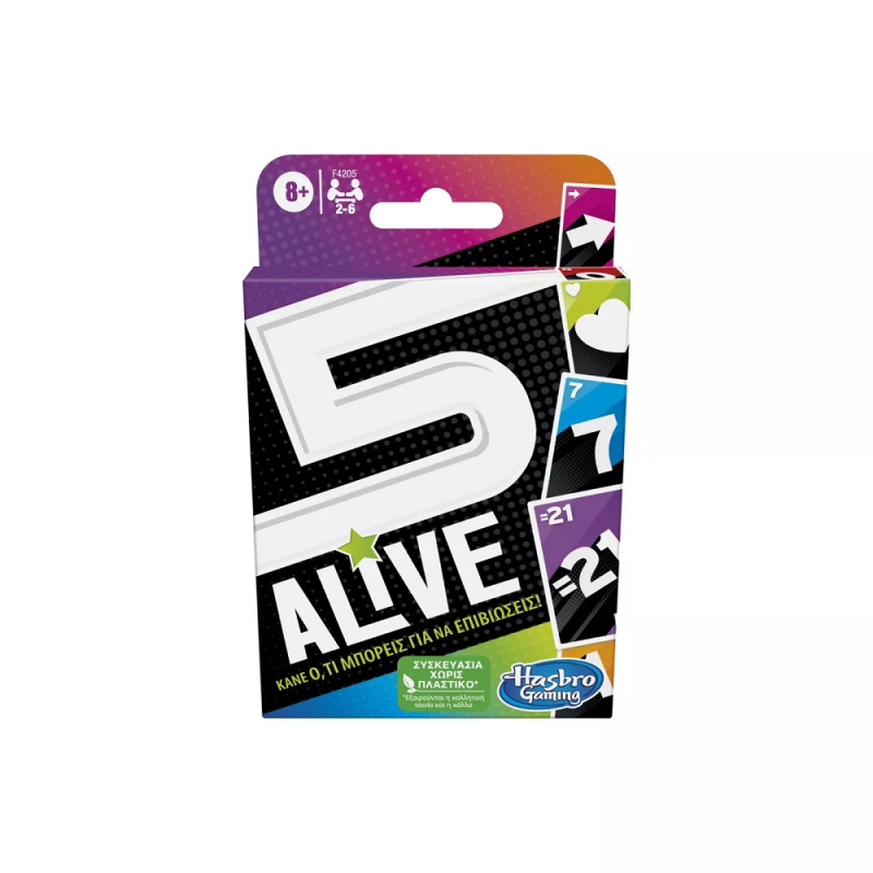Hasbro - Επιτραπέζιο - Five Alive Card Game F4205