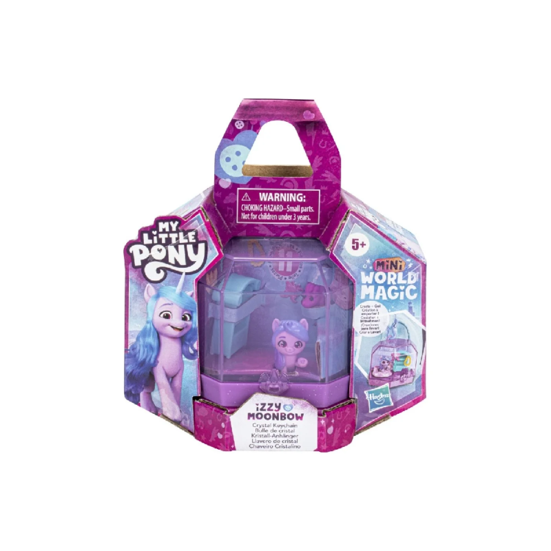 Hasbro - My Little Pony, Mini World Magic, Crystal Keychains, Izzy Moonbow F5244 (F3872)