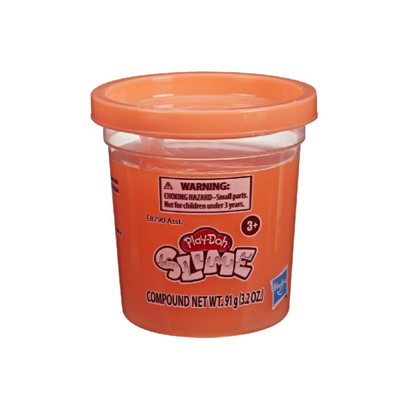 Hasbro Play-Doh - Slime Single Πορτοκαλί F5989 (E8790)