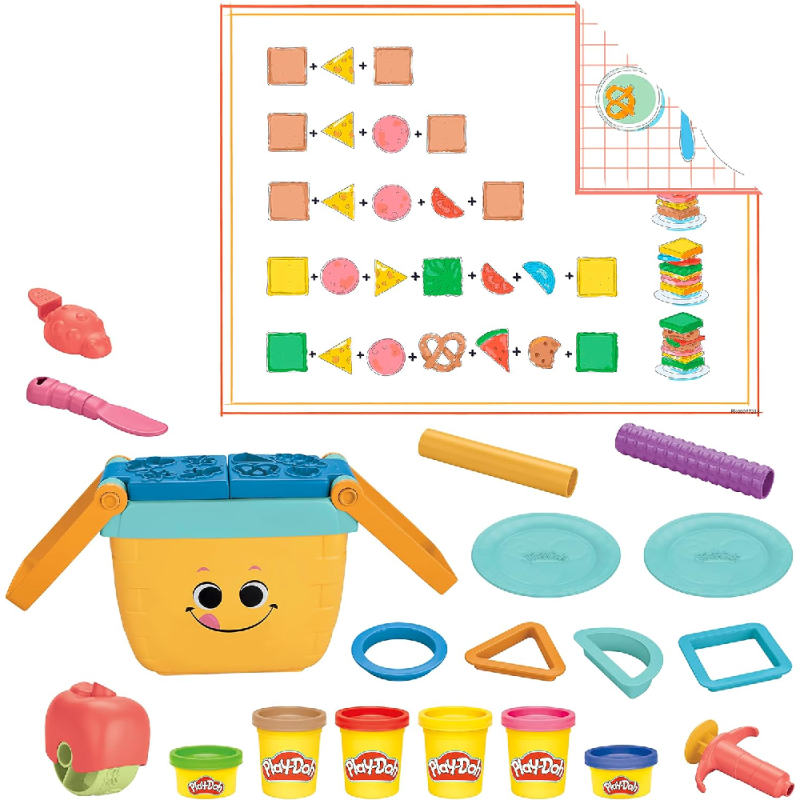 Hasbro Play-Doh - Picnic Shapes Starter Set F6916