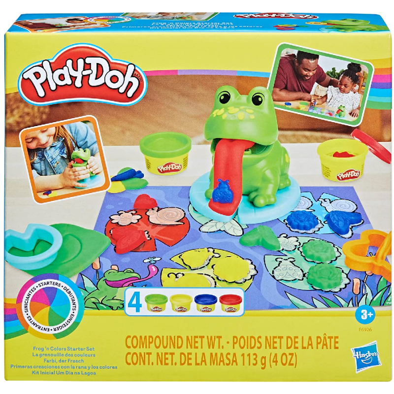 Hasbro Play-Doh - Frog And Colors Starter Set F6926