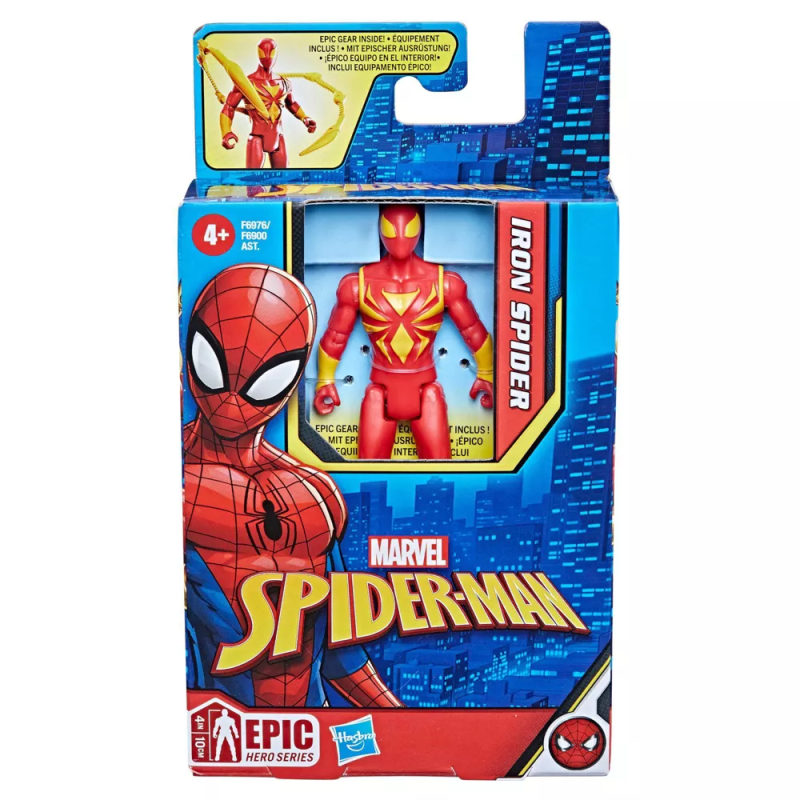 Hasbro - Epic Hero Series, Marvel Spider-Man, Iron Spider F6976 (F6900)