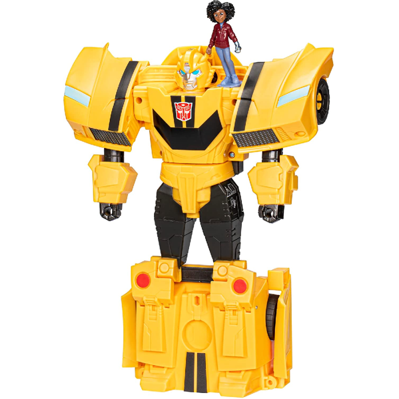 Hasbro Transformers - Earthspark Spinchanger, Bumblebee & Mo Malto F7662