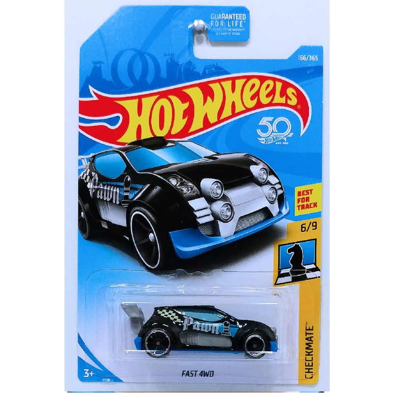 Mattel Hot Wheels - Αυτοκινητάκια Checkmate, Fast 4WD (6/9) FJX60 (5785)