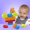 Fisher Price - Mega Blocks, Τσάντα Με Τουβλάκια 40 Tμχ FKL01