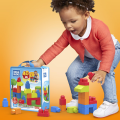 Fisher Price - Mega Blocks, Τσάντα Με Τουβλάκια 40 Tμχ FKL01