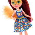 Mattel Enchantimals – Κούκλα Και Ζωάκι Felicity Fox & Flick FXM71 (DVH87)