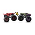 Mattel Hot Wheels - Monster Trucks Σετ Των 2 Spider-Man Vs Hulk GMR38 (FYJ64)