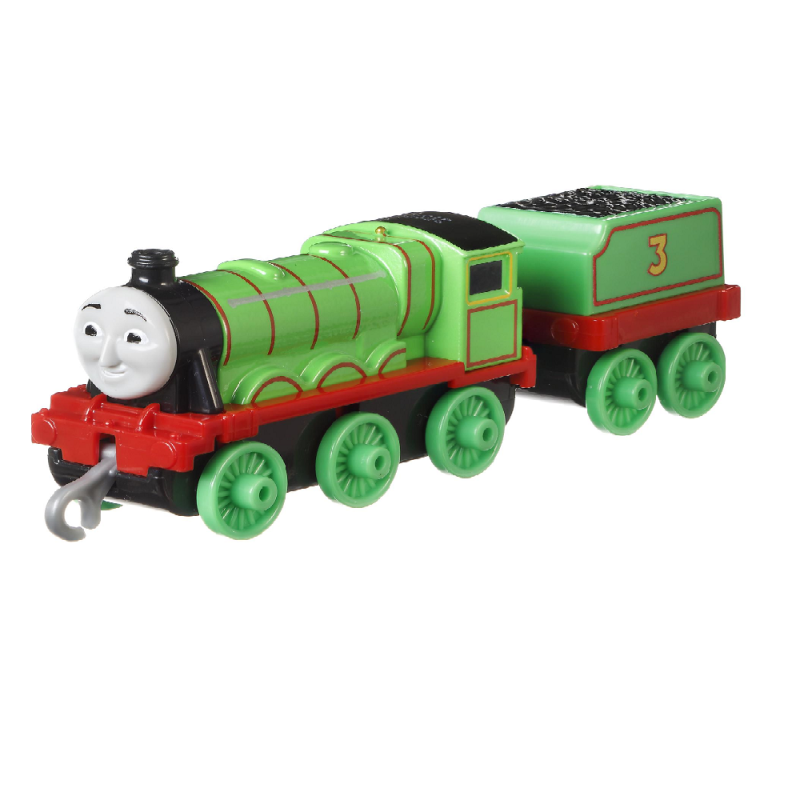 Fisher Price Thomas & Friends - Trackmaster Τρενάκι Με Βαγόνι Henry GDJ55 (GCK94)