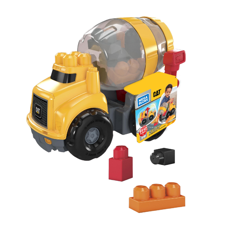 Mattel - Mega Bloks, Cat Μπετονιέρα GFG11