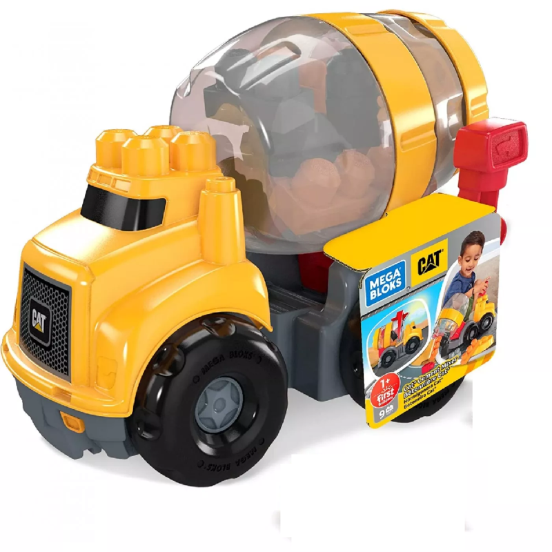 Mattel - Mega Bloks, Cat Μπετονιέρα GFG11