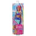 Mattel Barbie - Dreamtopia, Γοργόνα Κούκλα Με Μωβ Ουρά GJK09 (GJK07)