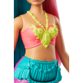 Mattel Barbie - Dreamtopia, Γοργόνα Κούκλα Με Πορτοκαλί Ουρά GJK11 (GJK07)