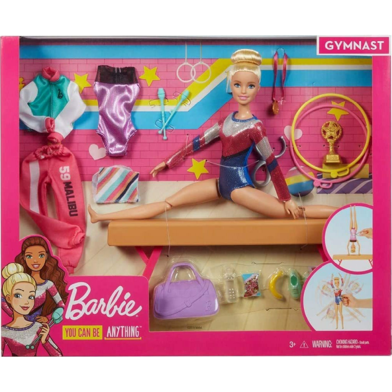 Mattel Barbie - Αθλήτρια Ενόργανης Γυμναστικής GJM72