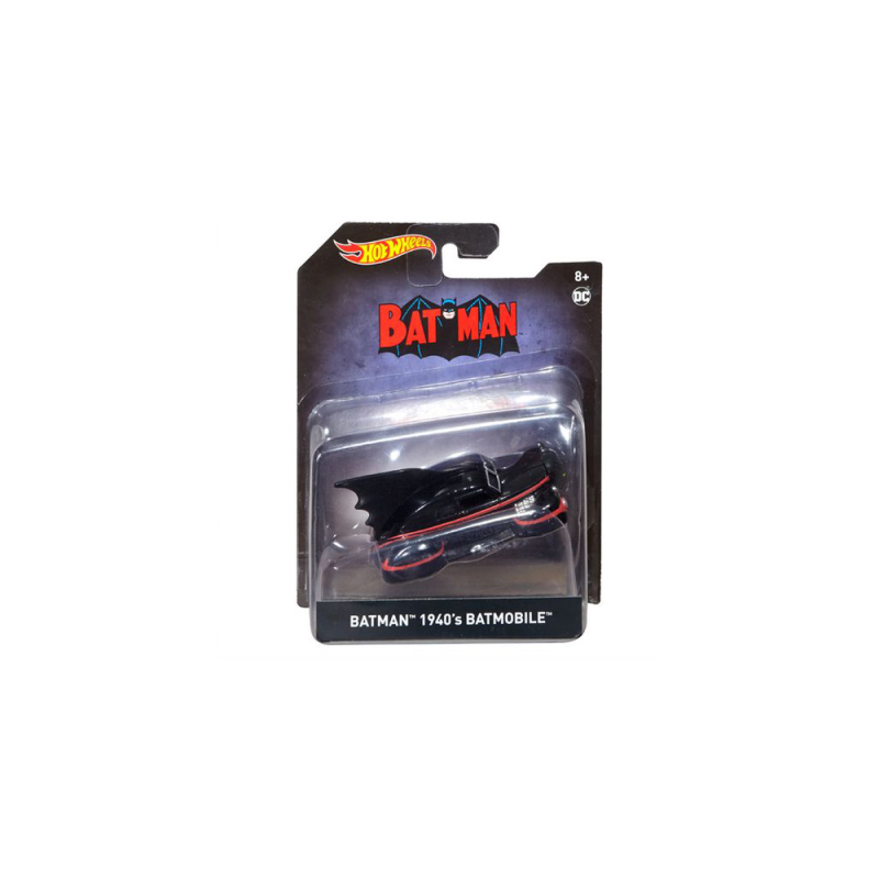 Mattel Hot Wheels – Συλλεκτικό Αυτοκινητάκι, Batman, 1940s Batmobile GNN47 (DKL20)