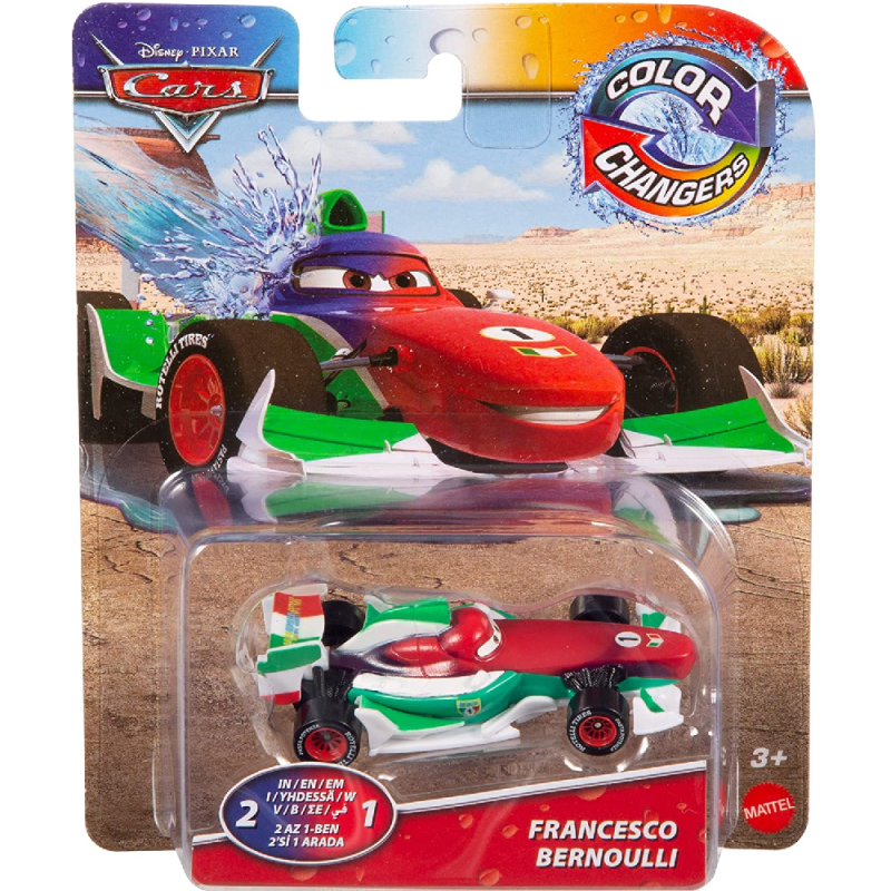 Mattel Cars - Color Changers, Francesco Bernoulli GNY98 (GNY94)