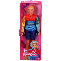 Mattel Barbie - Ken Fashionistas Doll No.163 Με Ξανθά Μαλλιά Φορά Μπλουζάκι Μπλε Σορτς Και Λευκές Μπότες GRB88 (DWK44)