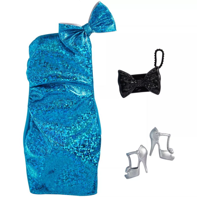 Mattel Barbie - Βραδινά Σύνολα, Sparkling Blue Dress GRC01 (GWC27)