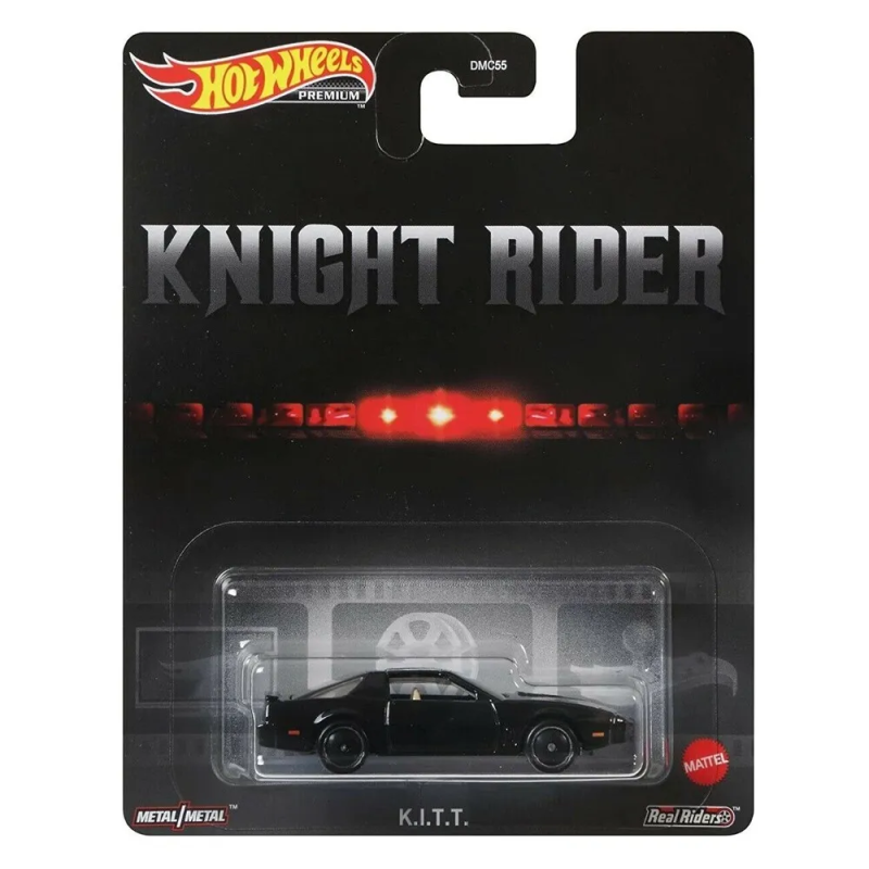 Mattel Hot Wheels – Συλλεκτικό Αυτοκινητάκι, Knight Rider, K.I.T.T. GRL67 (DMC55)
