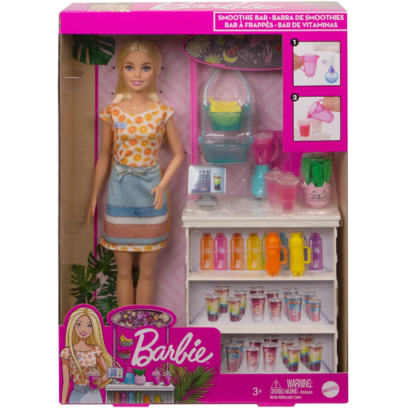 Mattel Barbie - Wellness, Smoothie Bar GRN75