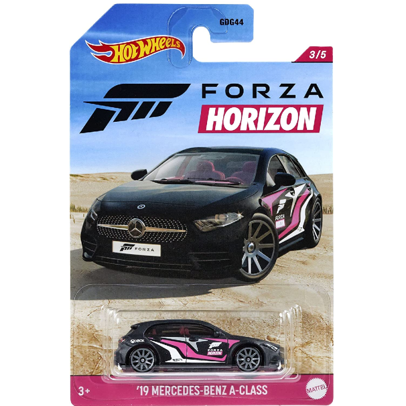 Mattel Hot Wheels - Αυτοκινητάκι Forza Horizon, '19 Mercedes-Benz A-Class GRP35 (GYN22)
