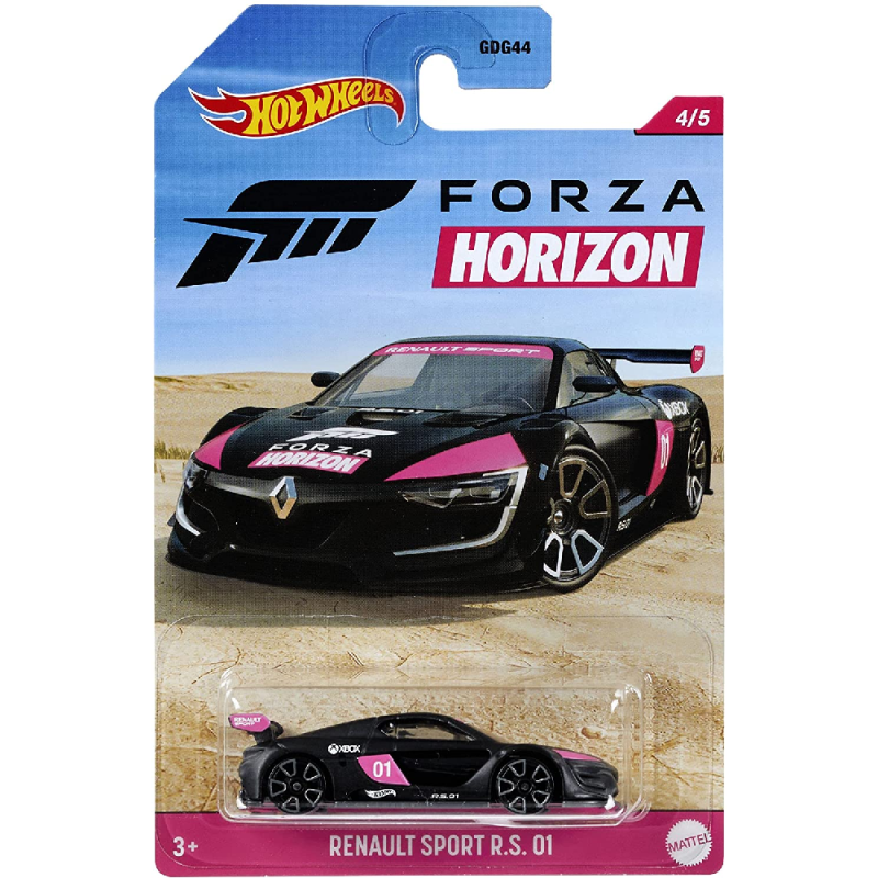 Mattel Hot Wheels - Αυτοκινητάκι Forza Horizon, Renault Sport R.S. 01 GRP36 (GYN22)