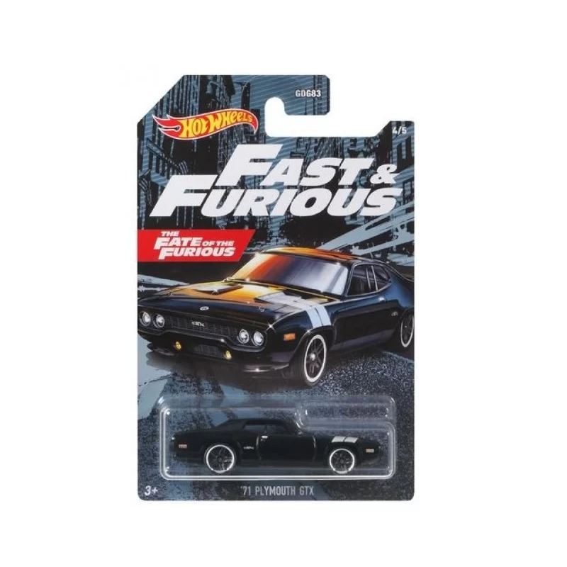 Mattel Hot Wheels - Fast & Furious, 71 Plymouth GTX GRP57 (GYN28)