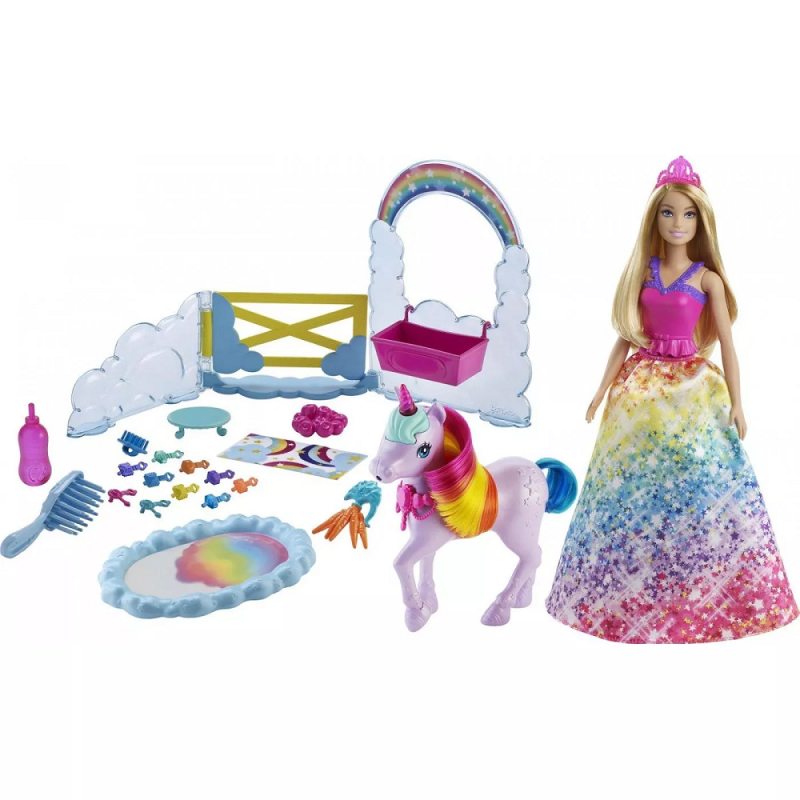 Mattel Barbie -  Dreamtopia, Πριγκίπισσα Και Μονόκερος GTG01