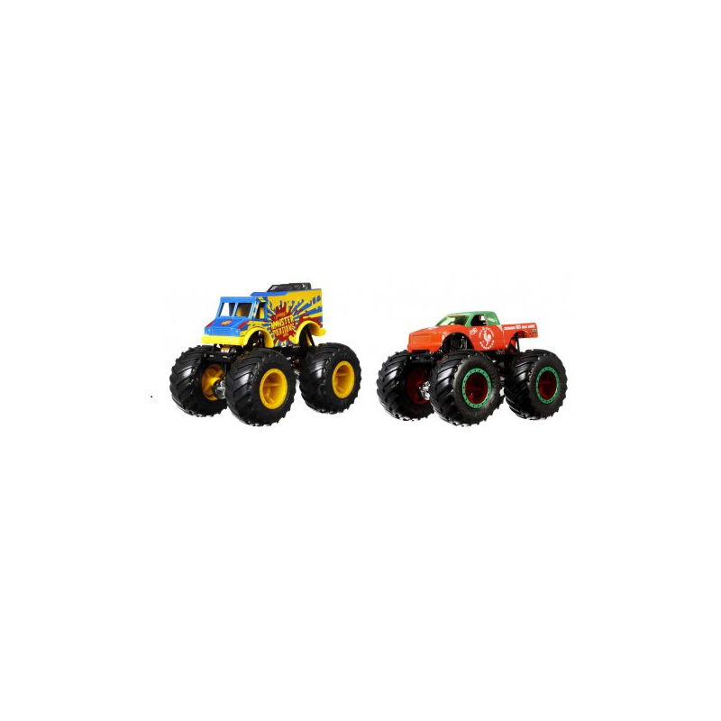 Mattel Hot Wheels - Monster Trucks, Monster Portions Vs Tuong Ot Sriracha GTJ49 (FYJ64)