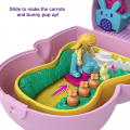 Mattel Polly Pocket Mini - Flip & Find, Bunny GTM60 (GTM56)