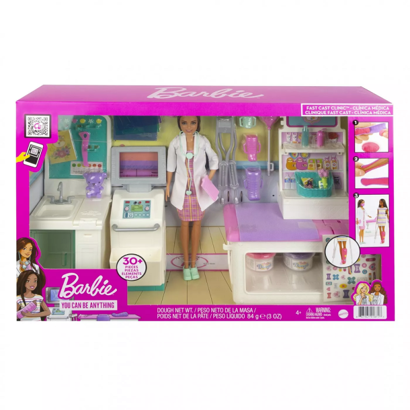 Mattel Barbie - Σετ Κλινική Mε Κούκλα GTN61